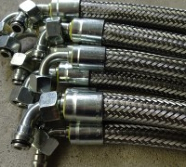 Zoom  ỐNG THỦY LỰC BỌC LƯỚI INOX